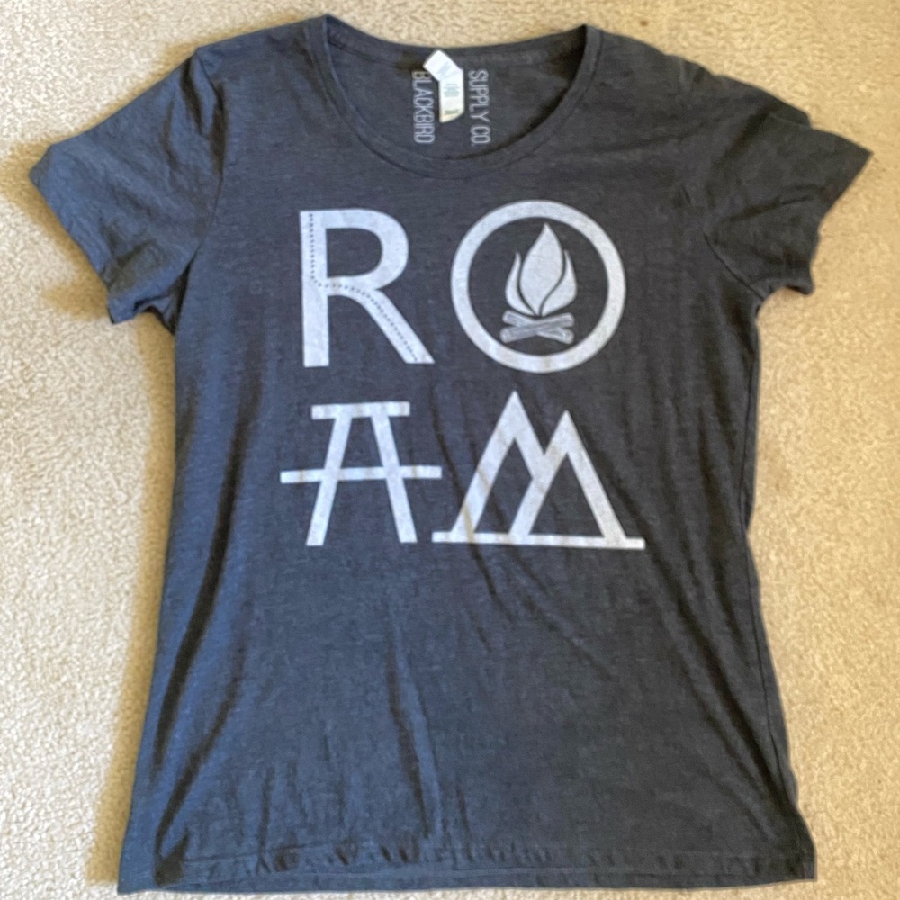 Grey roam t-shirt